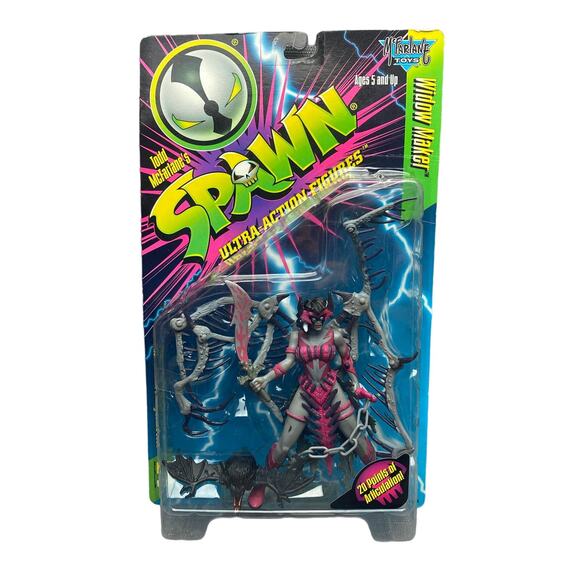 McFarlane Toys 1996 Spawn Widow Maker Series 5 Ultra Action Figure - Picture 1 of 7